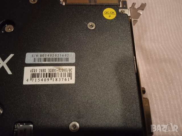 Видеокарта R9 280x AMD 3Gb 394 Bit, снимка 5 - Видеокарти - 52805498