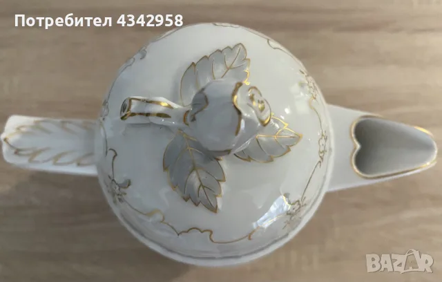 🫖 Kaiser Dubarry – порцеланова кана, W. Germany., снимка 2 - Други ценни предмети - 55974613