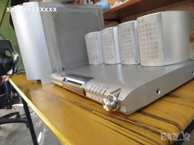 Система за домашно кино/ресийвър 5.1 AIWA 400w, снимка 2 - Плейъри, домашно кино, прожектори - 56245467