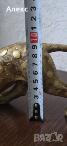 Качествена фигура– леопард, Италия!, снимка 7 - Антикварни и старинни предмети - 52020266