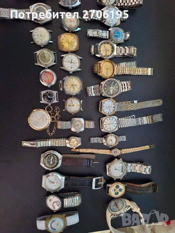 Лот от часовници - механични и кварцови , снимка 7 - Мъжки - 53192022