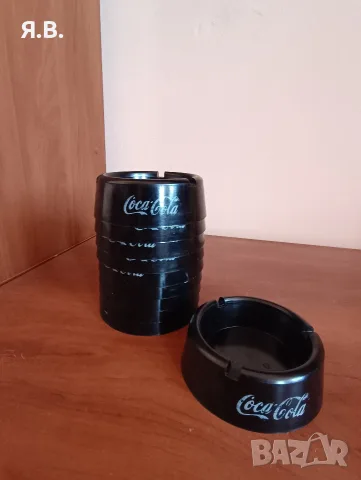 ДО 20-ТИ СЕП: 10бр ретро пепелници на Coca Cola