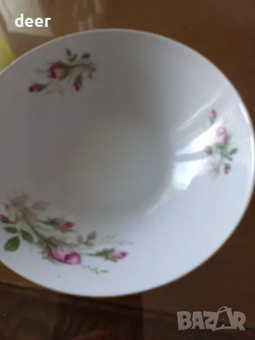 Дълбока, баварска,  порцеланова  чиния , снимка 3 - Чинии - 48989680