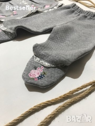 Бебешки Комплект от 4 Части за 0-3м(НОВО), снимка 5 - Комплекти за бебе - 39103656