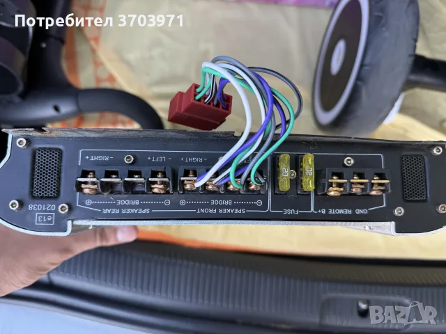 Бас каса Alpine + стъпало, снимка 5 - Аудиосистеми - 55641880