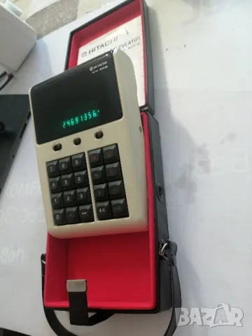 Ретро калкулатор HITACHI KK221B , снимка 7 - Антикварни и старинни предмети - 49695975
