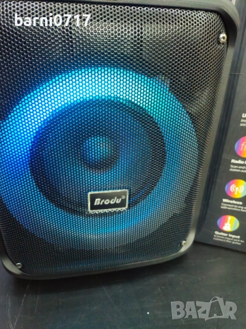 Преносима Bluetooth Тонколона BRODU BTS-1739, снимка 4 - Bluetooth тонколони - 52539072
