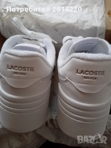 Lacoste N39 Нови , снимка 2 - Кецове - 51536724