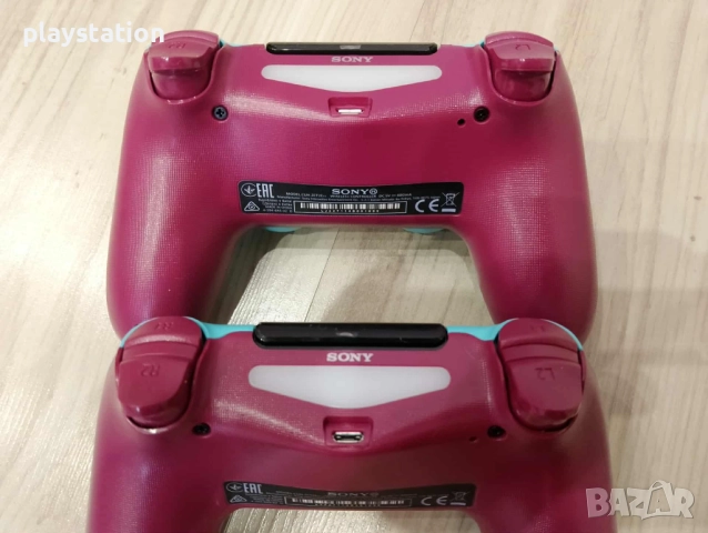 Playstation 4 бЯЛ с два нови контролера Blue Berry, снимка 5 - PlayStation конзоли - 52333259