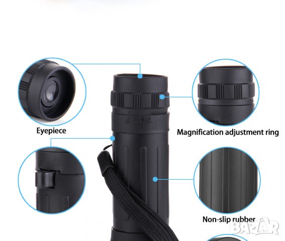 Монокъл, монокуляр, далекоглед 10х25 1000м, за гледане на далеч, бинокъл, снимка 4 - Други спортове - 34298572