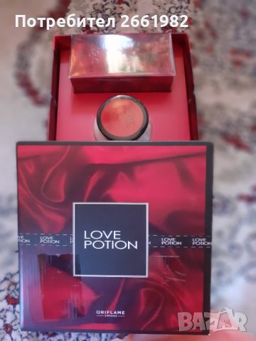 Love Potion ORIFLAME - нов комплект - парфюм и крем за тяло , снимка 1 - Дамски парфюми - 41565673