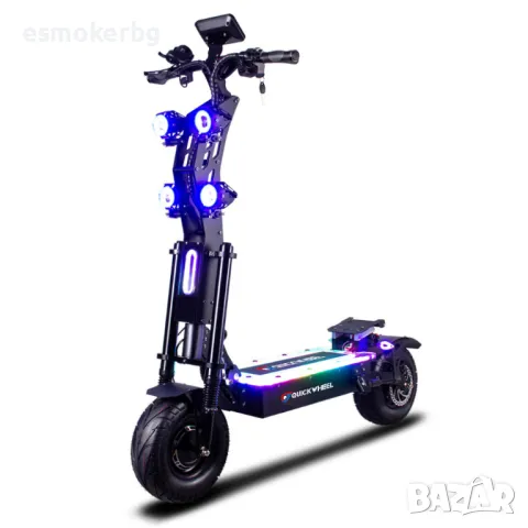 Електрическа тротинетка скутер 72V 2*4000W с два мотора