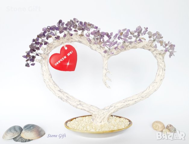 Дръвче Аметист, Подарък Жена, Подарък Коледа, Подарък Зодия, Идея Любов, снимка 3 - Други - 33090358