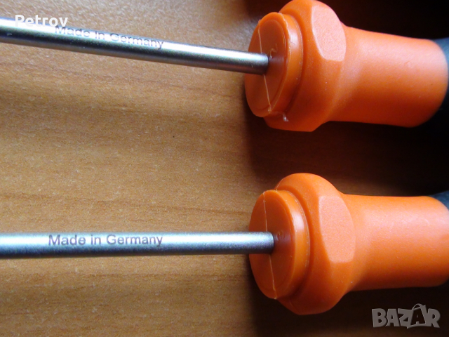 WEIDMÜLLER SDS - Made in Germany - PROFI Висококачественни плоски Отверки !! ЧИСТО НОВИ !! GERMANY !, снимка 6 - Клещи - 36262760