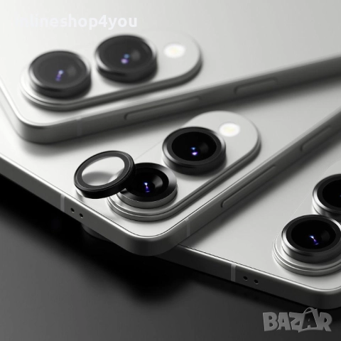 Стъклен Протектор за Камера Тип Рингове за Samsung Galaxy S25 Edge / S25 / S25 Ultra / S25+, снимка 6 - Резервни части за телефони - 52647733