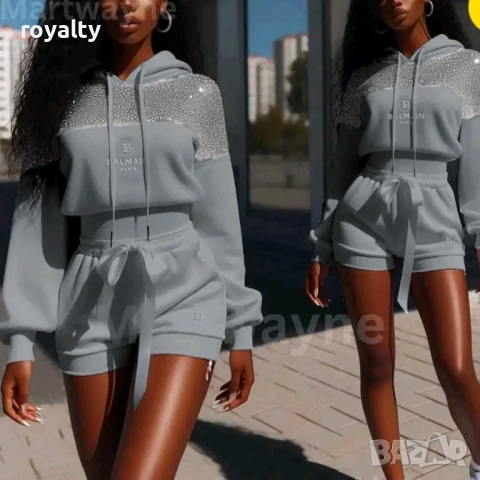 Balmain Дамски Комплект Различни Цветове , снимка 3 - Спортни екипи - 52898582