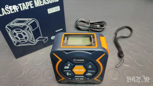 Комбинирана лазерна рулетка Cigman CD-50, снимка 6 - Измервателни инструменти - 47366543