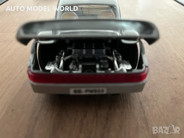 Метална колекционерска количкa BBURAGO PORSCHE 959 мащаб 1:24, снимка 6 - Колекции - 50833967