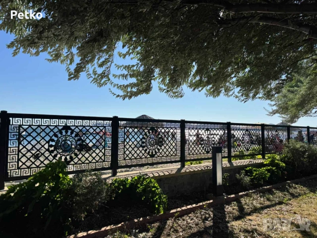 Лазерно изрязано пано за ограда + метален кол, снимка 17 - Огради и мрежи - 53132260