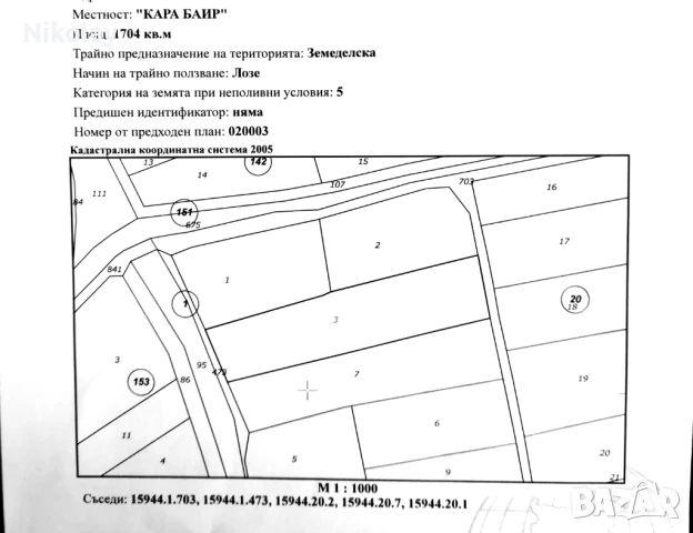Лозе в близост до гр. Шивачево, снимка 4 - Земеделска земя - 50795757
