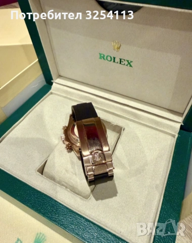 Rolex Daytona Cosmograph Rose gold 40 mm Oysterflex, снимка 4 - Мъжки - 53439396