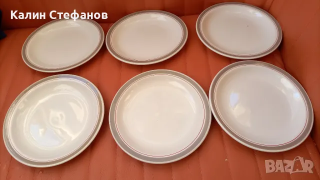 Чинии за основно 6 бр комплект, SAMPSONITE CHURCILL HOTEL, снимка 1