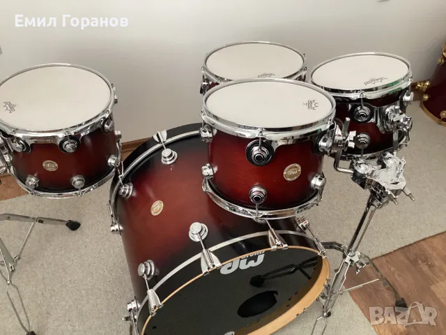 Промо DW Collectors Maple USA 2004 г Gold badge, снимка 2 - Ударни инструменти - 49783189