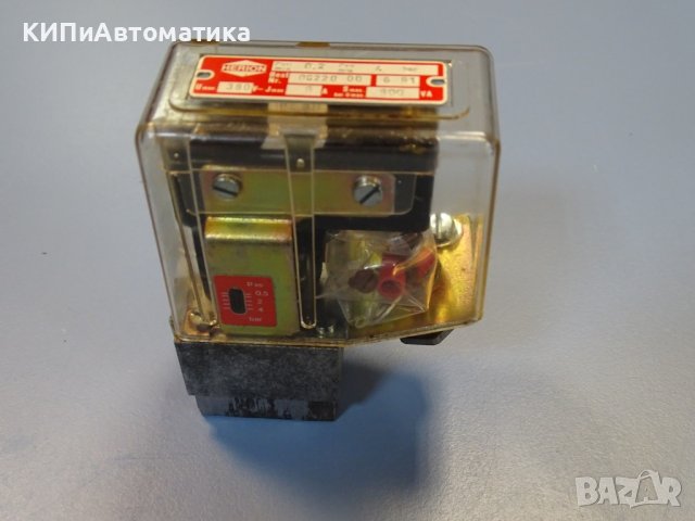 пресостат Herion 0822000 pressure switch 0.2-4Bar 380VAC, снимка 6 - Резервни части за машини - 42131647