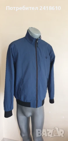 Fred Perry The Brentham Jacket Mens Size M Пролет - Есен ОРИГИНАЛ! Мъжко Яке!, снимка 6 - Якета - 50619571