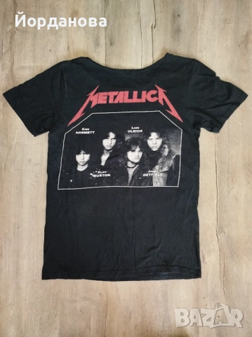 Тениска Metallica размер S, снимка 2 - Тениски - 53146693