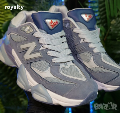 New Balance сиво и тъмносиньо дамски маратонки, снимка 3 - Маратонки - 51629169