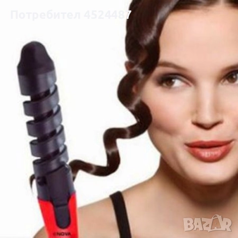 Иновативна маша за къдрици NOVA, снимка 10 - Маши за коса - 47826649