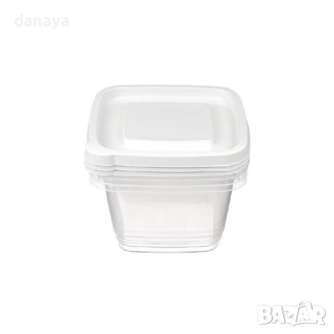 3848 Комплект дълбоки кутии за храна Eco Fresh, 3 броя, снимка 2 - Кутии за храна - 41536132