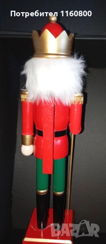 Дървена лешникотрошачка, снимка 2 - Декорация за дома - 52106486