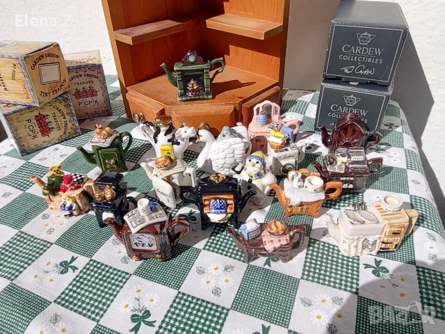 Колекционерски орнаменти чайници Cardew, снимка 6 - Колекции - 53720533