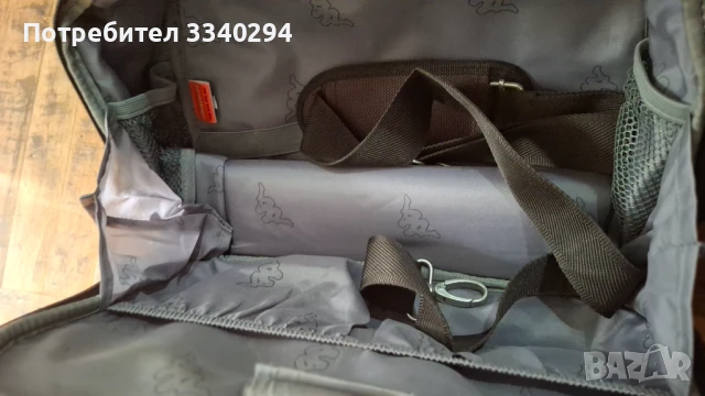 Чанта KAPPA кафява, снимка 3 - Чанти - 50968743