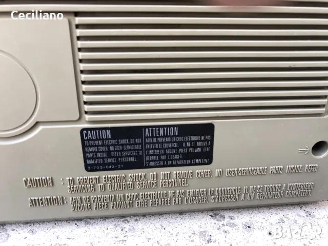 🔥Sony CFS-77 L– (Japan-80s) -рядък красив и колекционерски радиокасетофон !, снимка 10 - Радиокасетофони, транзистори - 56140526