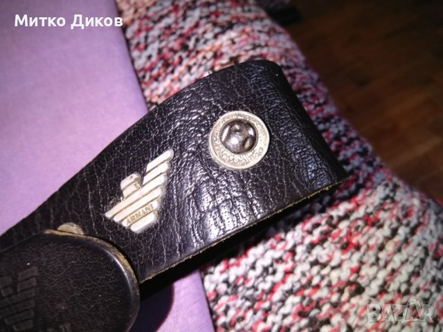 Колан марков на Армани 113см на 42мм естествена кожа, снимка 17 - Колани - 42703341