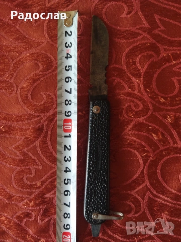 СССР джобно ножче на електротехника, снимка 7 - Ножове - 53818573