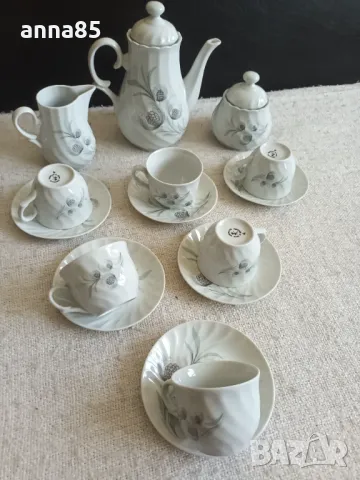 Сервиз за кафе български порцелан , снимка 3 - Сервизи - 50144753