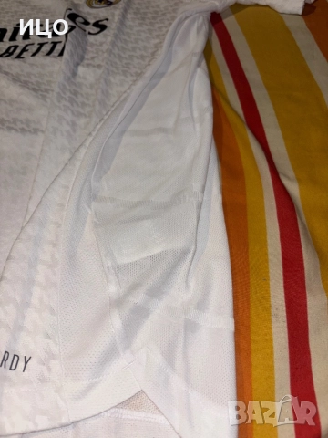 Нова футболна фланелка adidas REAL H JSY AU 2024/25, снимка 6 - Футбол - 52485872