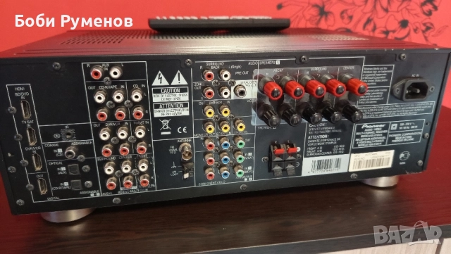 Усилвател Pioneer VSX-819H-K, снимка 5 - Ресийвъри, усилватели, смесителни пултове - 52087099