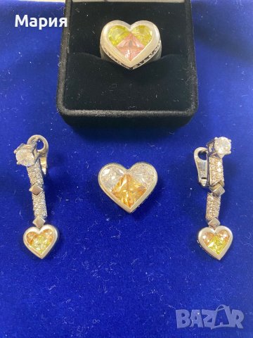 Булгари/Bvlgari комплект от 925 сребро, снимка 1