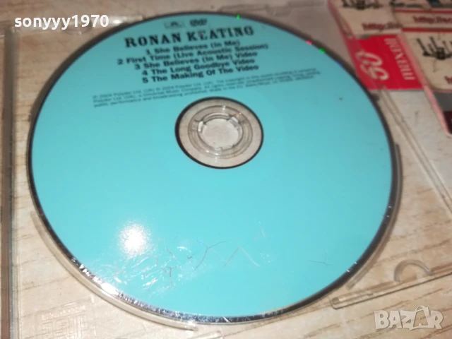 RONAN KEATING DVD 3007251212, снимка 9 - DVD дискове - 51189253