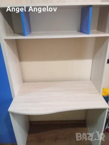 Детски секциия с бюро и гардероб., снимка 5 - Мебели за детската стая - 49962464