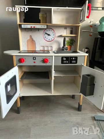 Детска дървена кухня , снимка 4 - Играчки за стая - 56179874