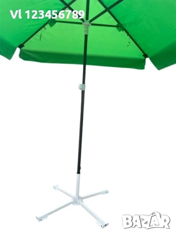 Огромен градински чадър правоъгълен - 2,7х2,5 м , снимка 2 - Палатки - 53847196