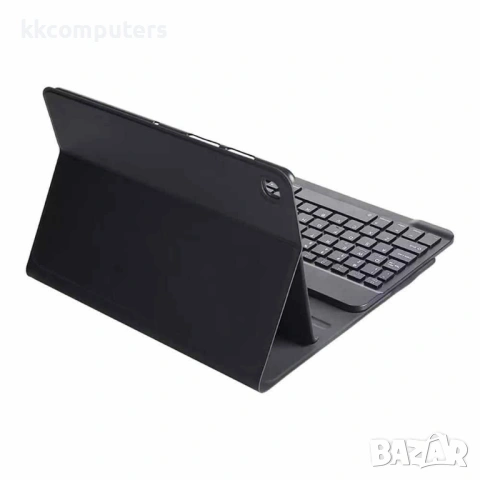 Bluetooth Клавиатура-Калъф за Lenovo Tab Plus 11.5 - Отделяема, Стойка, Мултипойнт, Вкл. Протектор, снимка 3 - Калъфи, кейсове - 53798102