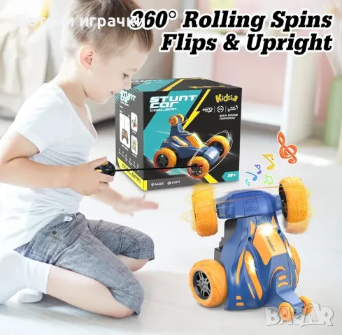 Луда кола с дистанционно управление и светлини , снимка 2 - Коли, камиони, мотори, писти - 48856988