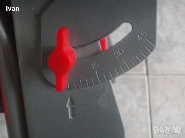 600W/ф150мм-Немска Професионална Ел.Машина Рязане Плочи/Плочки до 23 мм-Почти Нова-T.I.P. Tipcut 150, снимка 17 - Други инструменти - 41025521